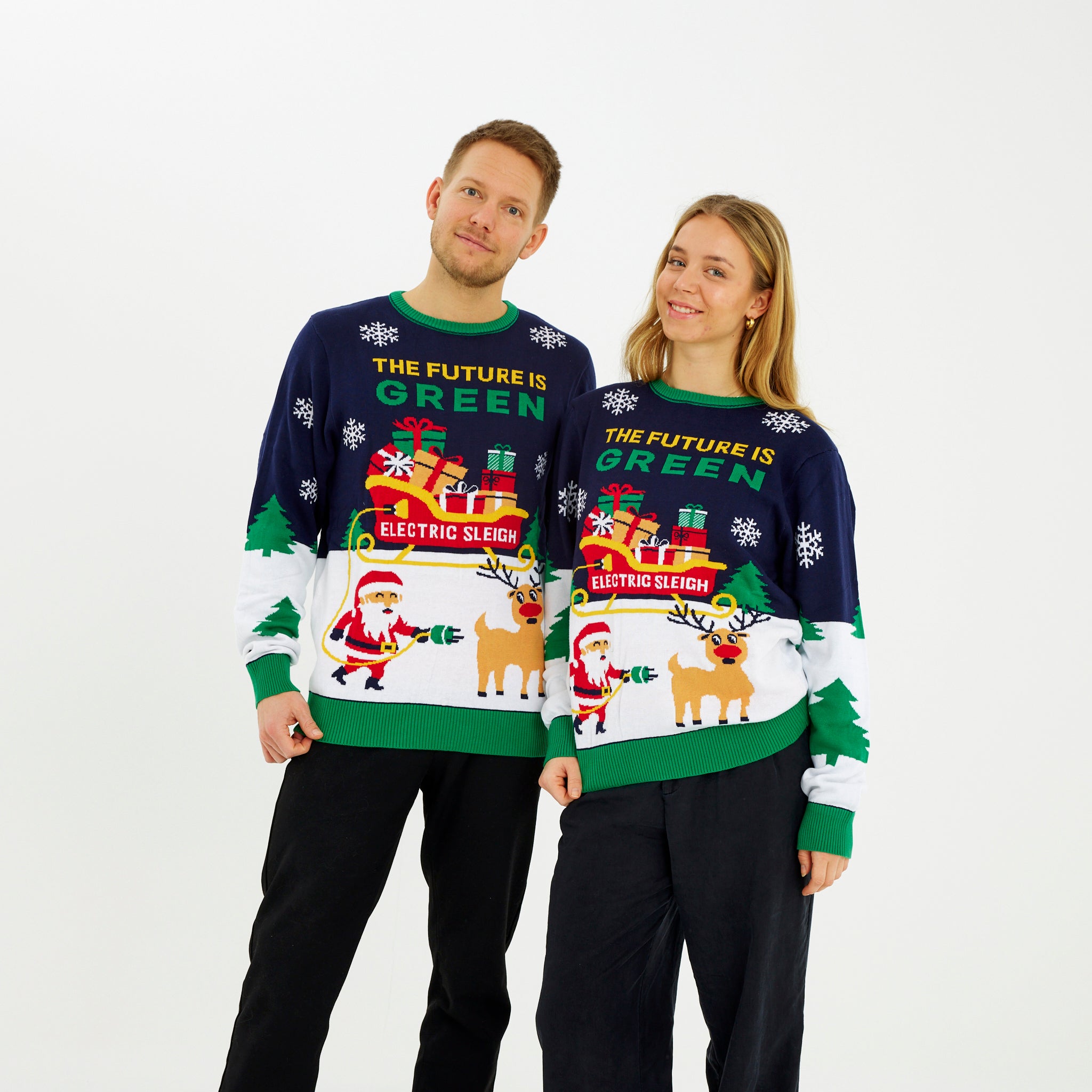 The Electric Christmas Sweater - Damen.